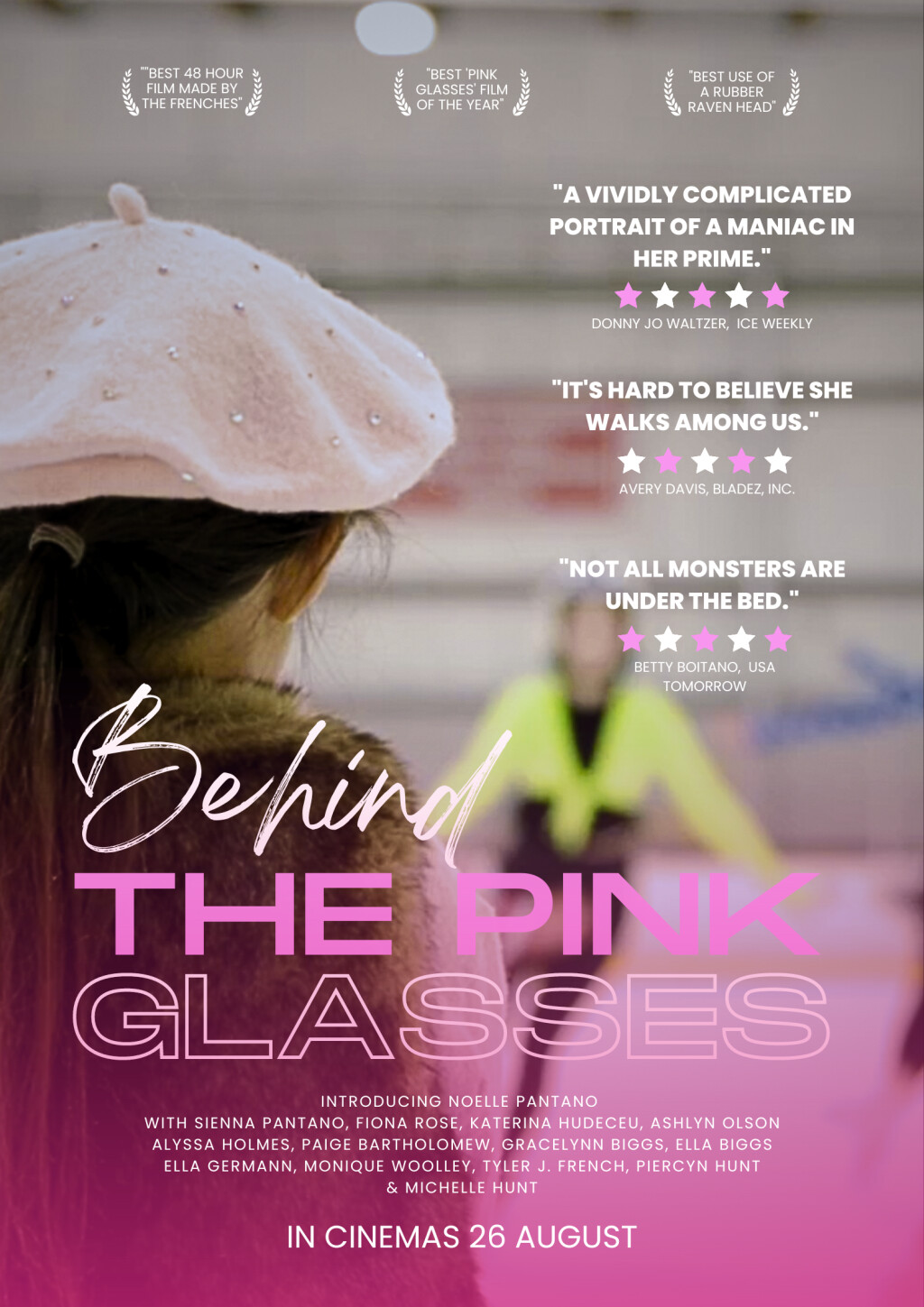 Filmposter for Behind the Pink Glasses